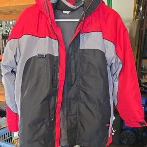 Cherokee Black and Gray Outdoor Jacket